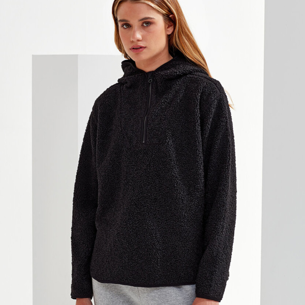 Women's TriDri® sherpa ¼-zip hoodie Thumbnail