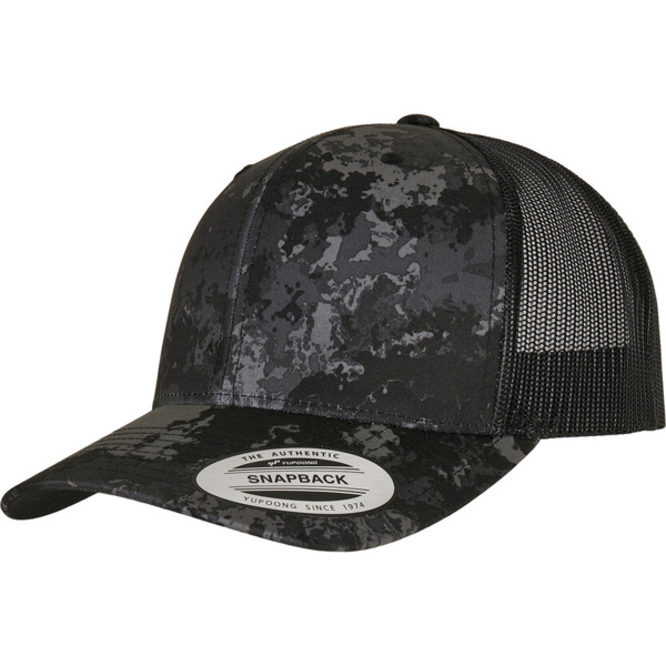 YP Classics® Veil Camo™ retro trucker cap (6606VC) Thumbnail