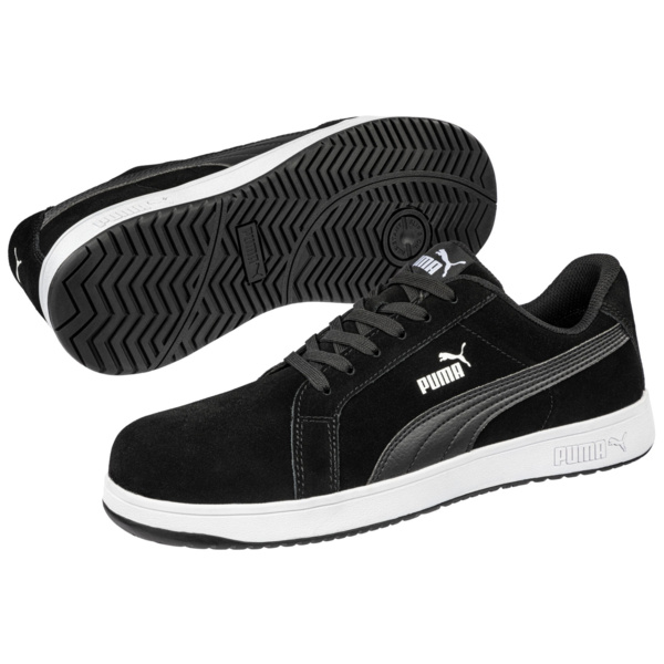 Iconic Suede Black Low S1PL ESD Thumbnail