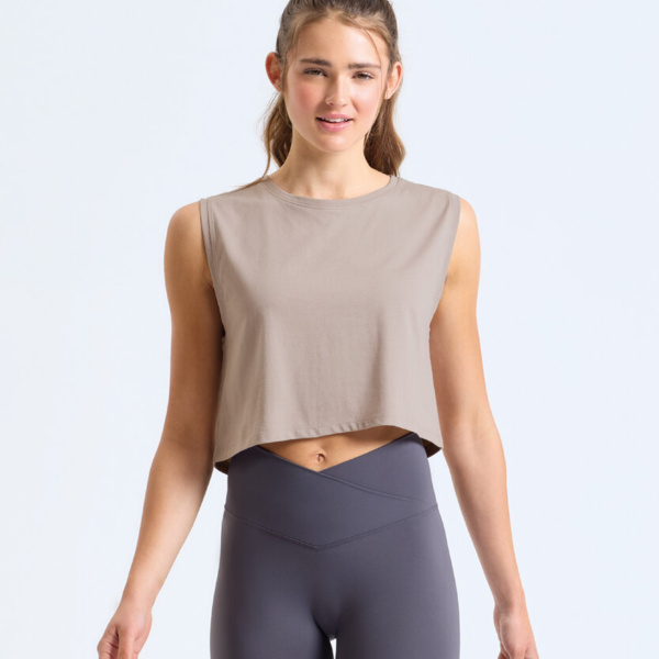 Women’s TriDri® organic crop tank Thumbnail