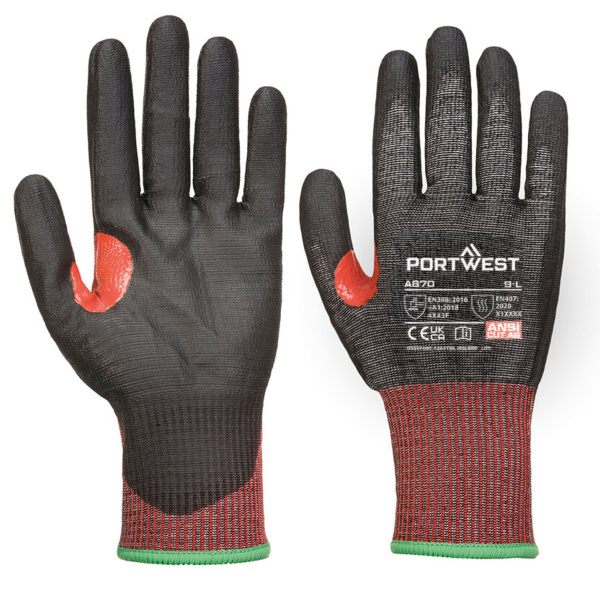CS cut F13 PU gloves (A670) Thumbnail