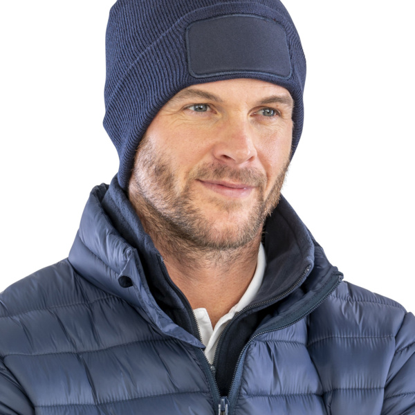 Recycled Double Knit Printers Beanie Thumbnail