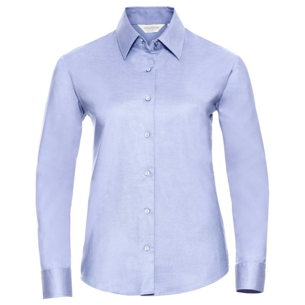 Women's long sleeve easycare Oxford shirt Thumbnail