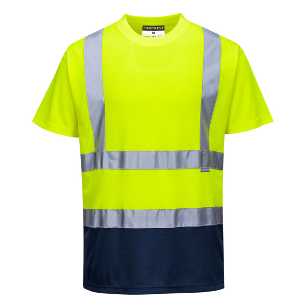 Hi Vis Two Tone T-Shirt Thumbnail