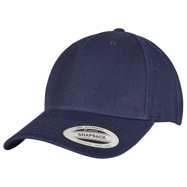 YP classics 5-panel premium curved visor snapback cap (5789M) Thumbnail