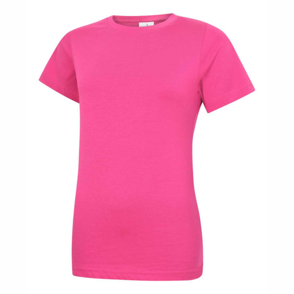 Ladies Classic Crew Neck T shirt Thumbnail