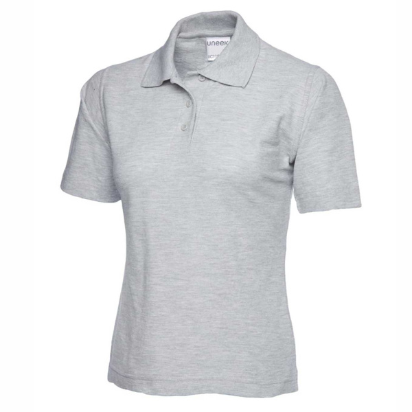 Ladies Lightweight Cotton Poloshirt Thumbnail