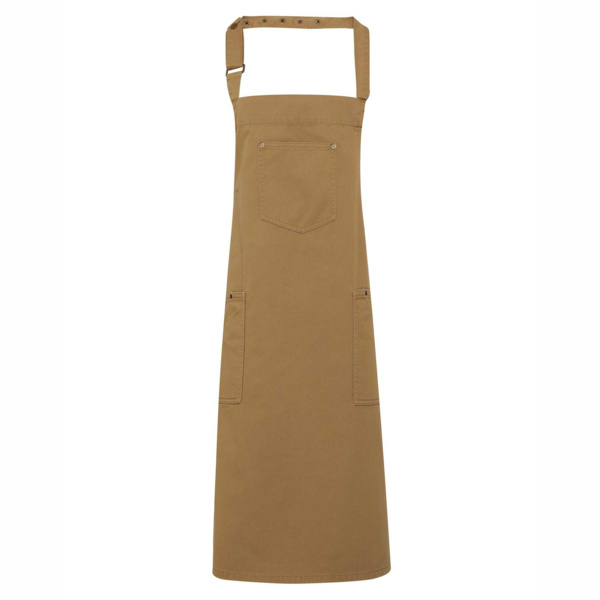 Chino cotton bib apron Thumbnail
