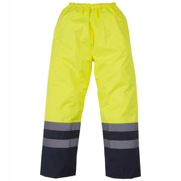 Hi-vis waterproof overtrousers (HVS463) Thumbnail