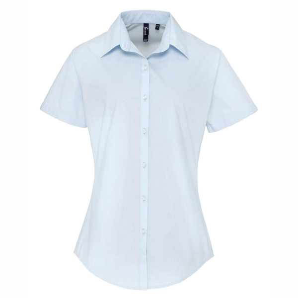 Women's supreme poplin short sleeve shirt Thumbnail