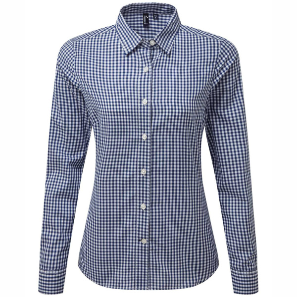 Women's Maxton check long sleeve shirt Thumbnail