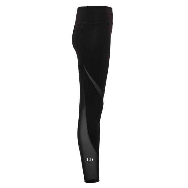 LD - Women's TriDri® mesh tech panel leggings full-length Thumbnail