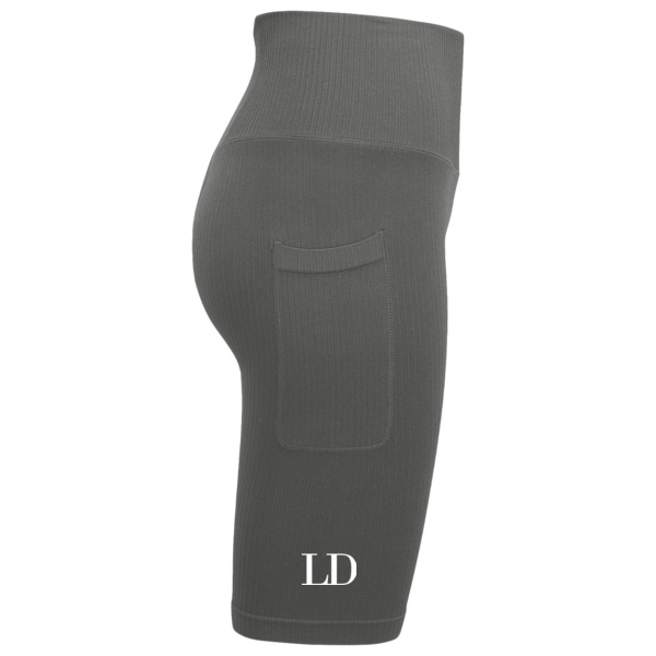 LD - Women’s TriDri® ribbed seamless '3D Fit' cycle shorts Thumbnail