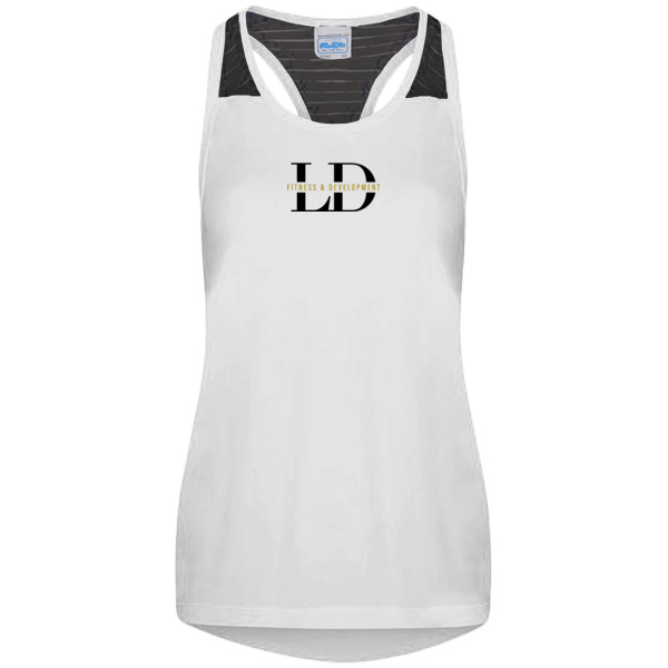 LD - Girlie cool smooth workout vest Thumbnail